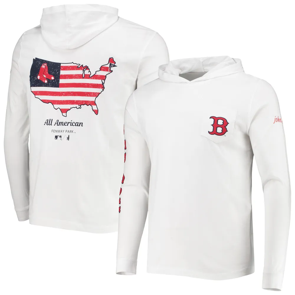 Lids Boston Red Sox johnnie-O Edison Hoodie T-Shirt - White