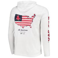 Men's Boston Red Sox johnnie-O White Edison Hoodie T-Shirt