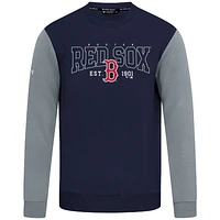 Men's Levelwear Navy Boston Red Sox Accolade Ultimate Textbook Pullover Sweatshirt