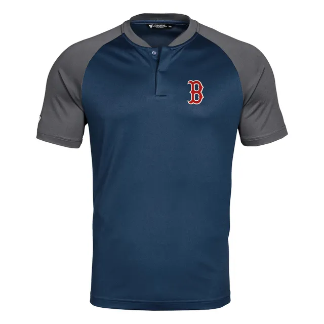 Lids Boston Red Sox Big & Tall Sublimated Polo - White/Navy