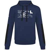 Men's Levelwear  Navy Boston Red Sox Cooperstown Collection Bombay Campaign Pullover Hoodie