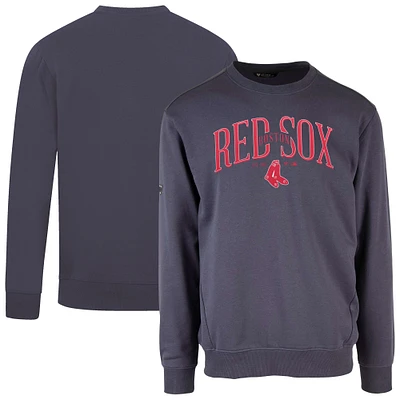 Sweat-shirt à enfiler Zane Vintage pour homme de la collection Cooperstown des Boston Red Sox bleu marine Levelwear