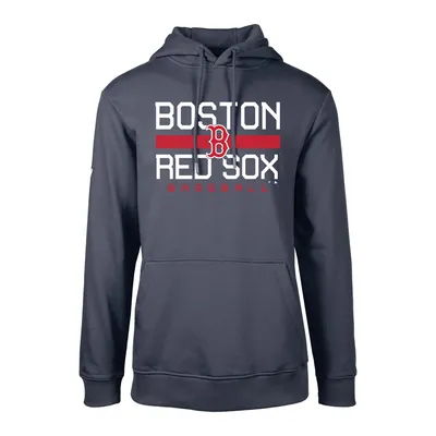 Boston Red Sox Levelwear Podium Dugout Fleece Hoodie - Navy