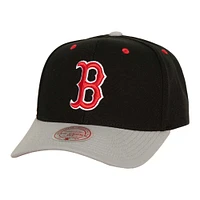 Casquette réglable Mitchell & Ness Boston Red Sox Bred Pro pour hommes