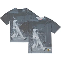 Mitchell & Ness David Ortiz Boston Red Sox Cooperstown Collection Highlight T-shirt graphique de joueur sublimé pour hommes