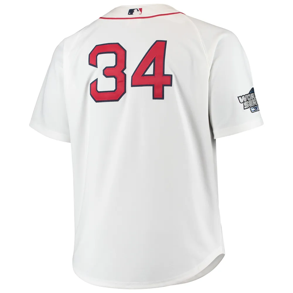 Mitchell & Ness Men's Mitchell & Ness David Ortiz White Boston Red Sox Big  Tall Home Authentic Player Jersey