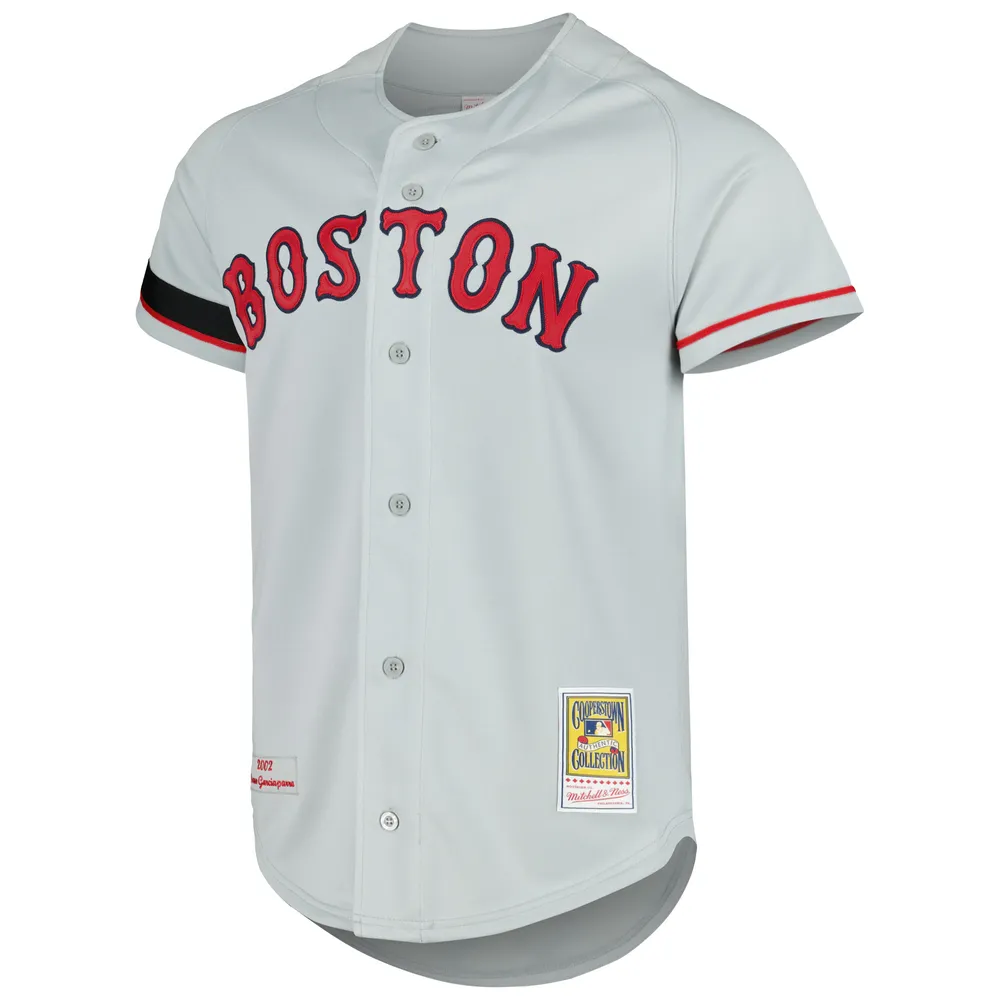 red sox jersey gray