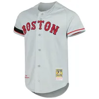 Men's Boston Red Sox Nomar Garciaparra Mitchell & Ness White 1997  Cooperstown Collection Authentic Jersey