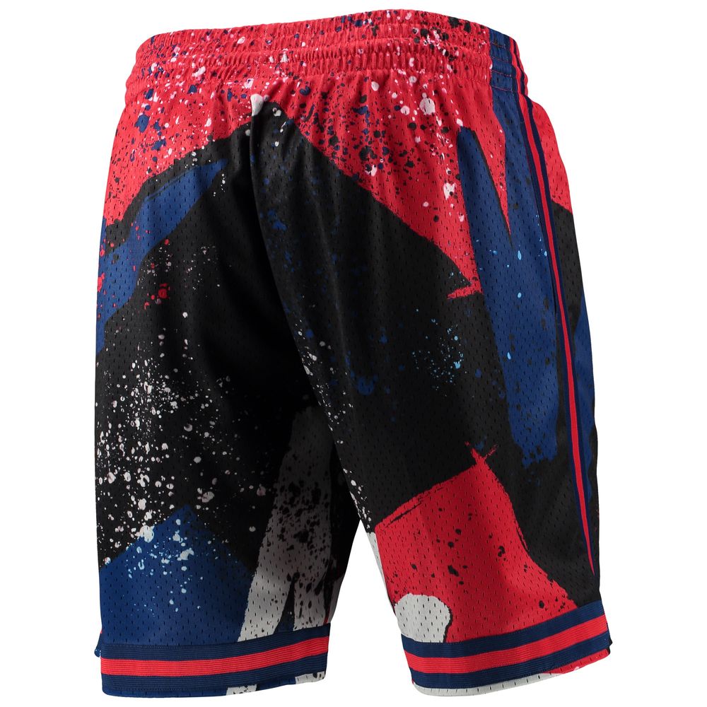 Men's Mitchell & Ness Red Boston Sox Hyper Hoops Shorts