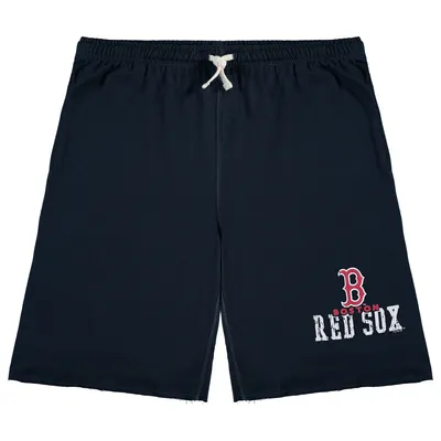 Boston Red Sox Big & Tall French Terry Shorts - Navy