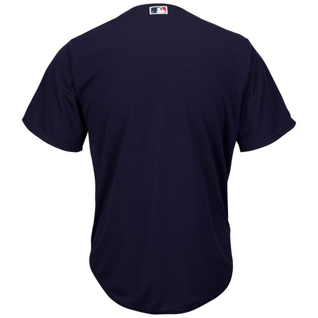 Maillot bleu marine réplique de l'équipe des Red Sox Boston Big & Tall pour hommes