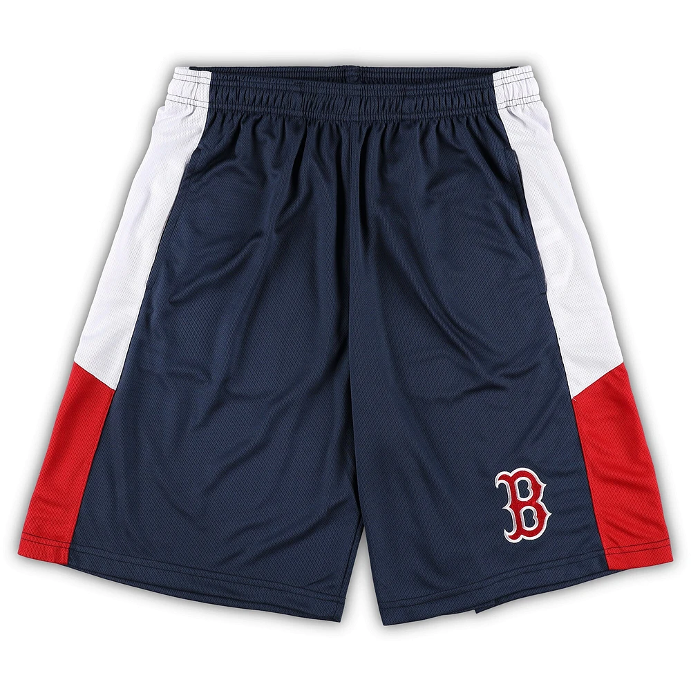 Short pour homme bleu marine Boston Red Sox Big & Tall Team