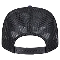 Men's New Era Black Boston Red Sox Adventure Drinks Pattern 9SEVENTY Stretch-Snap Hat