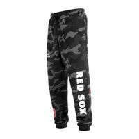 Men's New Era Black Boston Red Sox Camo Jogger Pants