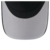 Men's New Era Black Boston Red Sox City Initial 9FORTY A-Frame M-Crown Adjustable Trucker Hat