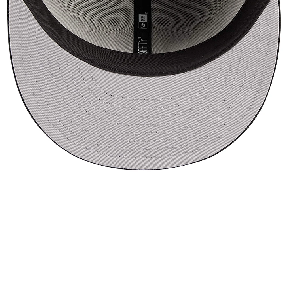 Casquette ajustée 59FIFTY noire avec logo des Red Sox de Boston New Era pour hommes
