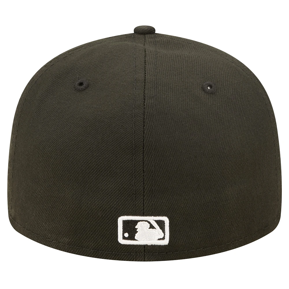 Men's New Era Black Boston Red Sox Low Profile 59FIFTY Fitted Hat