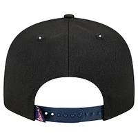 Men's New Era Black Boston Red Sox Splatter 9FIFTY Snapback Hat