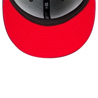 Casquette snapback 9FIFTY Boston Red Sox Splatter noire New Era pour homme