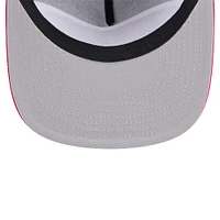 Casquette de golfeur Meshback Boston Red Sox Throwback New Era noire pour hommes