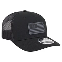 Casquette extensible à bouton-pression New Era noire Boston Red Sox 9SEVENTY pour homme
