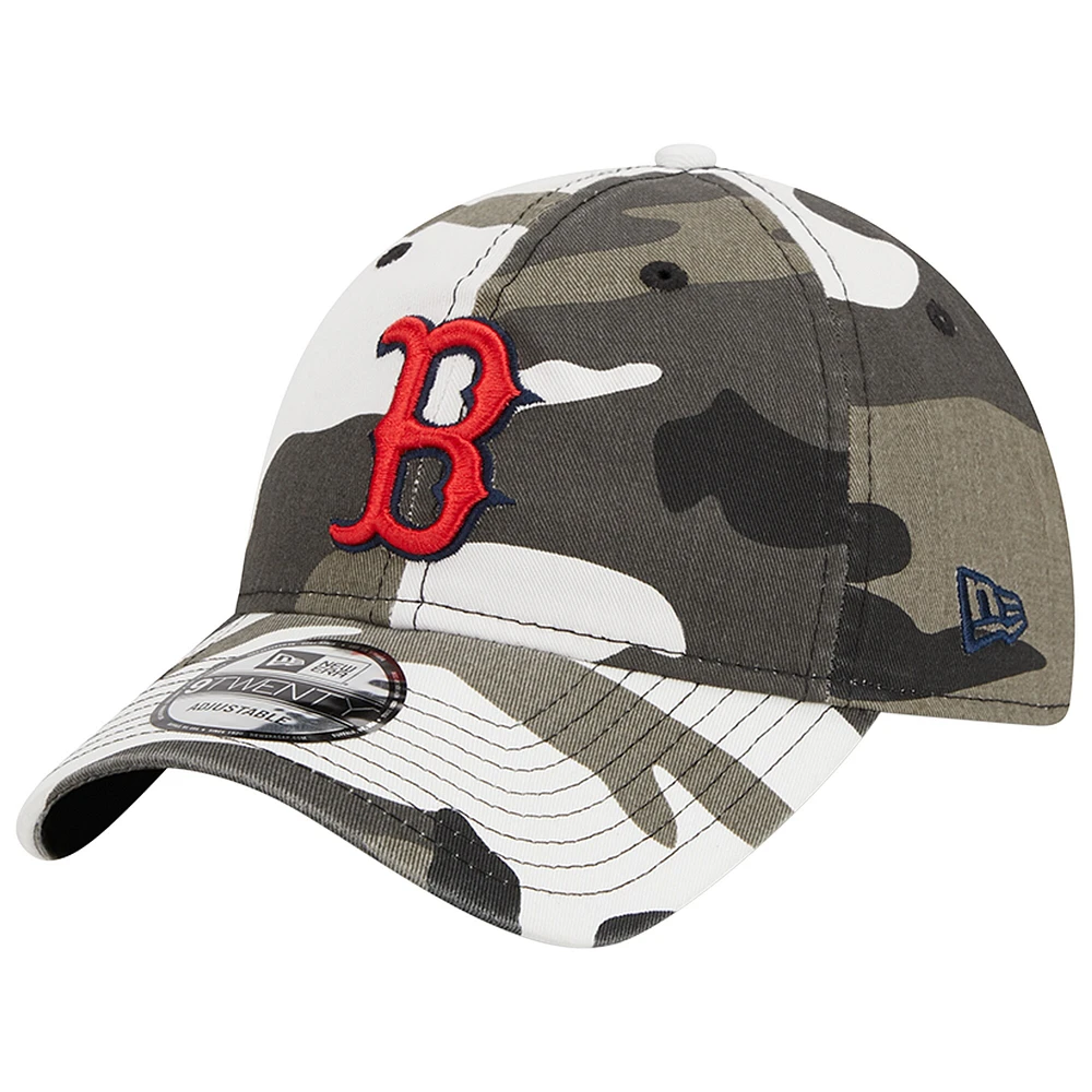 Casquette ajustable 9TWENTY Boston Red Sox Dark Camo New Era pour homme