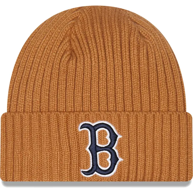 Lids Boston Red Sox New Era Classic Cuffed Knit Hat Brown Green Mall