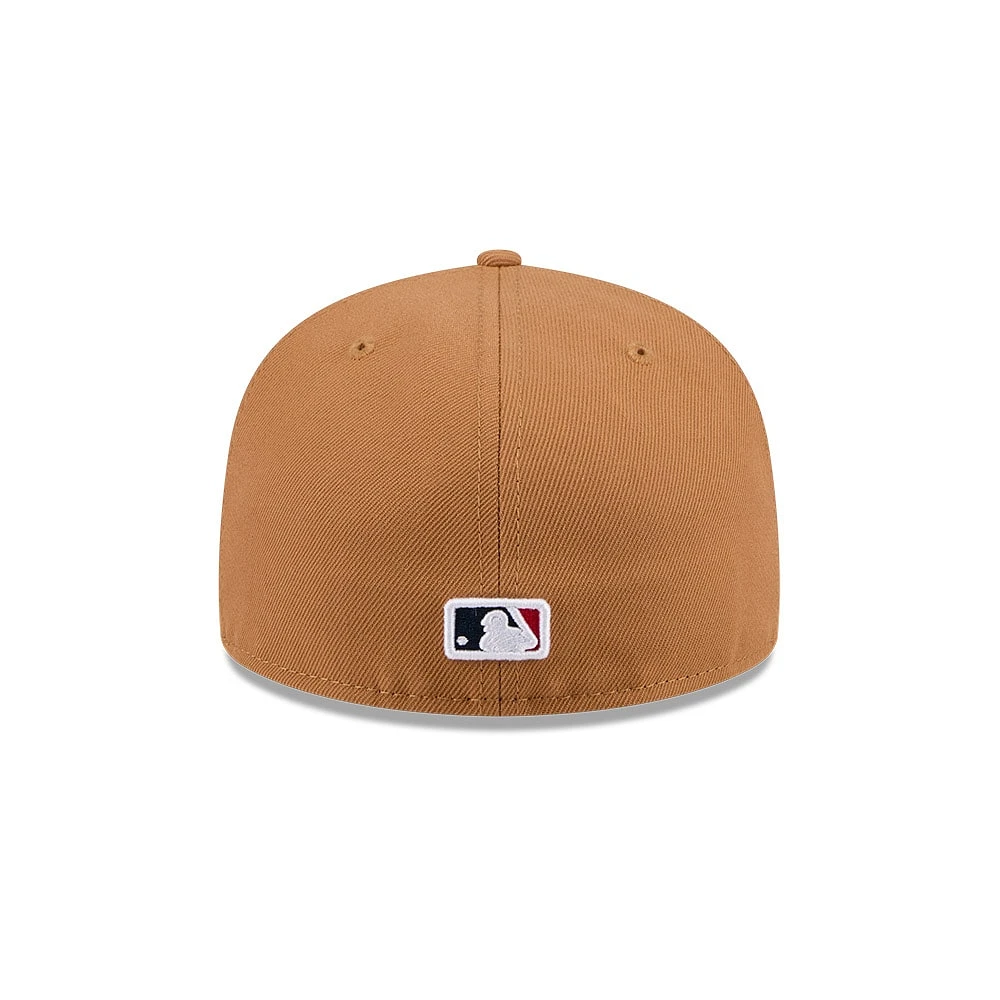 Men's New Era Brown Boston Red Sox Color Pack 59FIFTY Fitted Hat