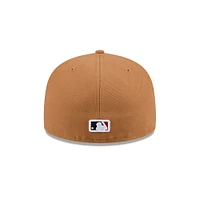 Casquette ajustée 59FIFTY New Era pour hommes des Red Sox de Boston marron