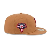 Casquette ajustée 59FIFTY New Era pour hommes des Red Sox de Boston marron