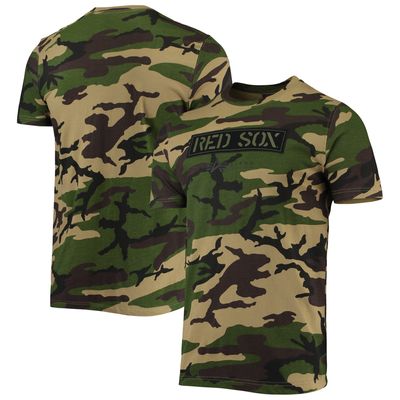 Men's New Era Camo Boston Red Sox Club T-Shirt