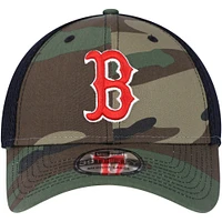 Men's New Era Camo Boston Red Sox Team Neo 39THIRTY Flex Hat