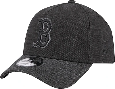 Casquette ajustable 9FORTY A-Frame Essentials Boston Red Sox Logo New Era pour homme, anthracite