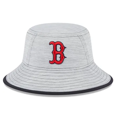 Boston Red Sox New Era Game Bucket Hat - Gray