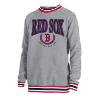 Lids Boston Red Sox New Era Throwback Classic Pullover Sweatshirt - Heather  Gray