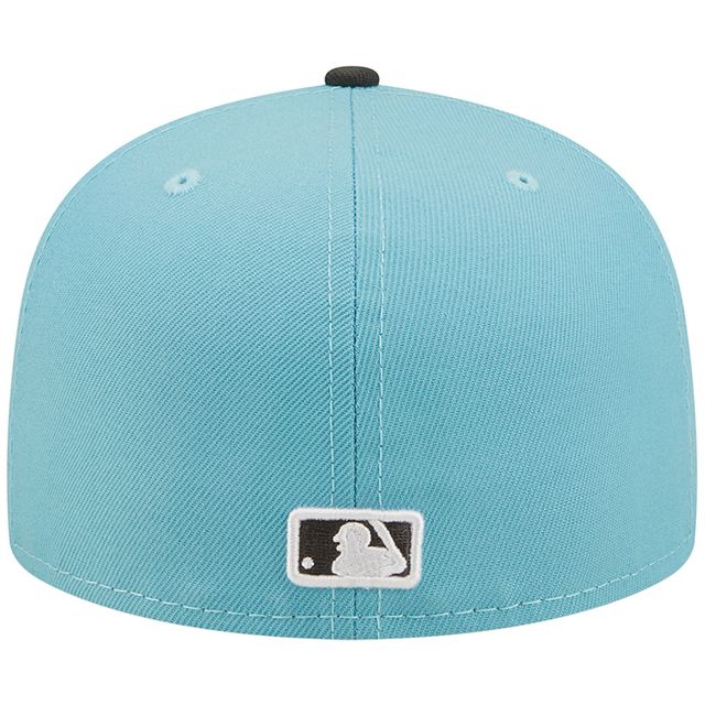 Men's New Era Light Blue Atlanta Braves Color Pack 59FIFTY Fitted Hat