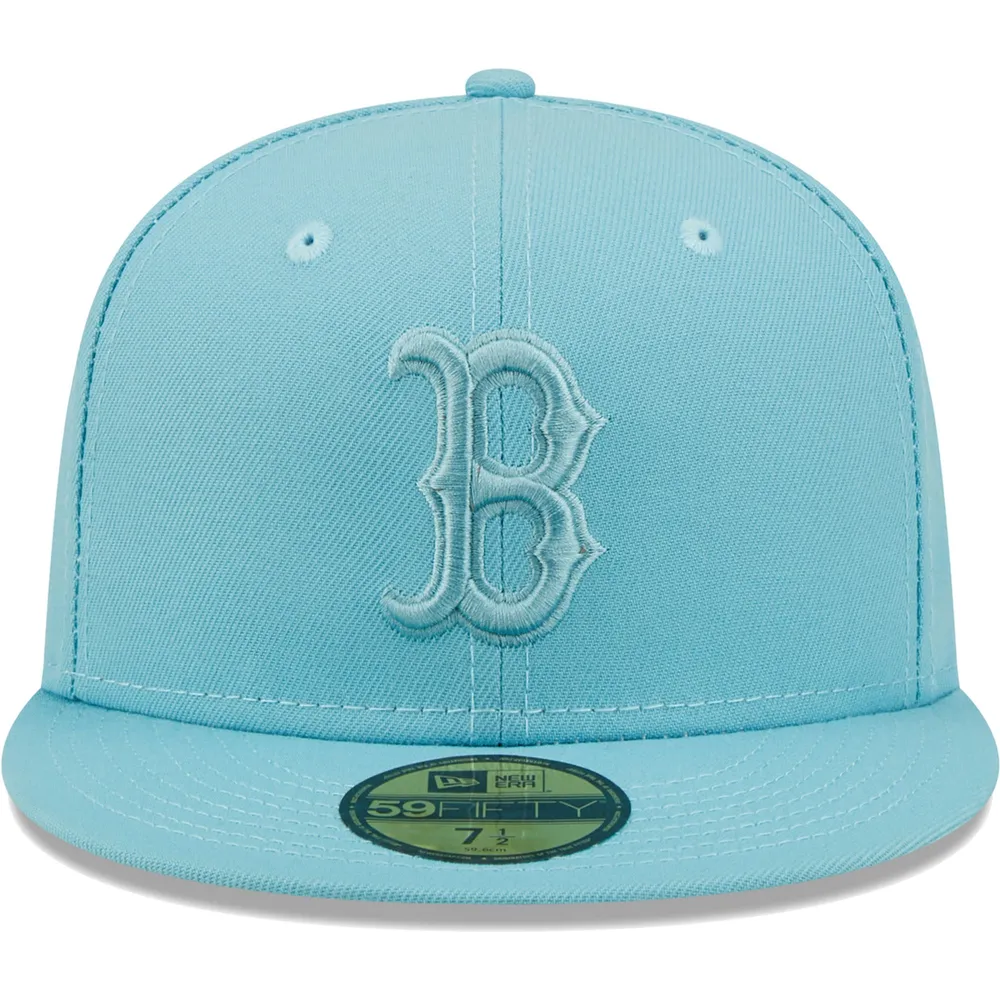 Men's New Era Light Blue Boston Red Sox Color Pack 59FIFTY Fitted Hat