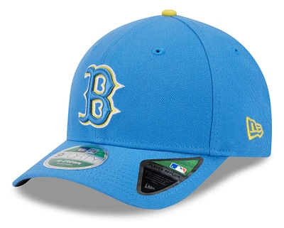 Men's New Era  Light Blue Boston Red Sox Player Replica 9FORTY Adjustable Hat