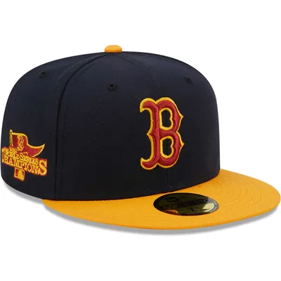 Men's Boston Red Sox New Era Navy 2013 World Series Lava