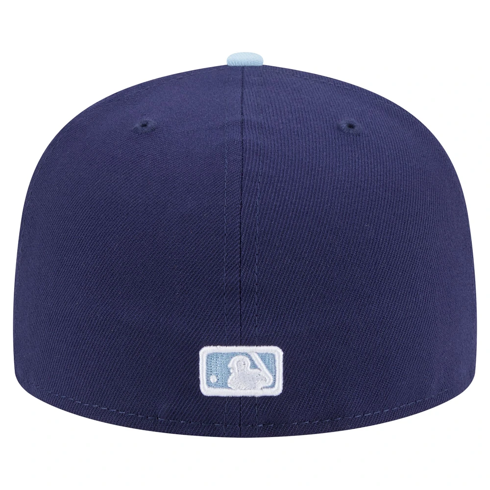 Men's New Era Navy/Light Blue Boston Red Sox Color Pack 2-Tone 59FIFTY Fitted Hat