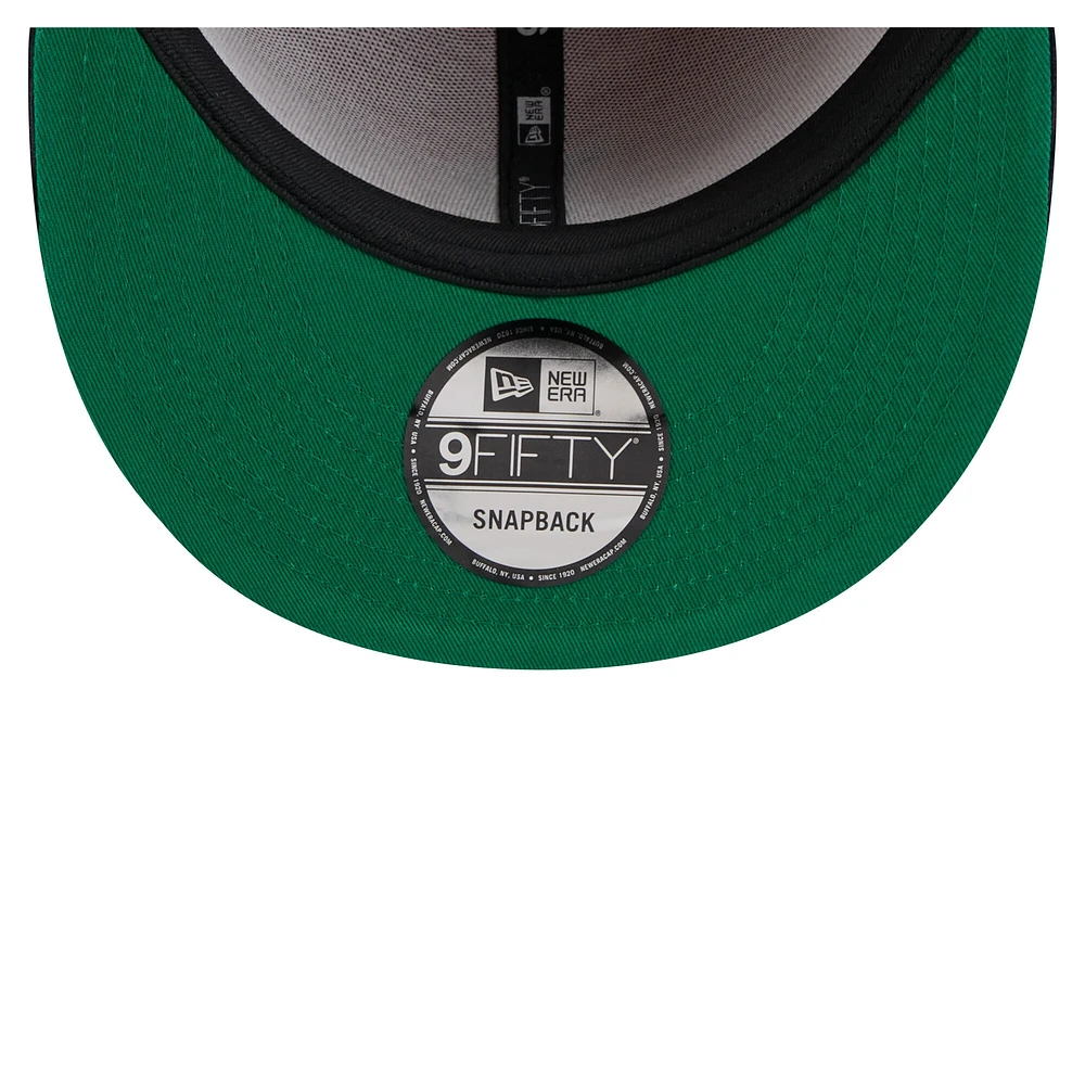 Casquette snapback rétro en velours côtelé New Era bleu marine/rouge Boston Red Sox pour homme