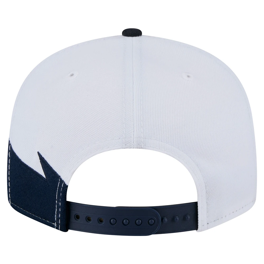 Casquette Snapback Jagged 9FIFTY Boston Red Sox bleu marine/blanc New Era pour homme
