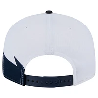 Casquette Snapback Jagged 9FIFTY Boston Red Sox bleu marine/blanc New Era pour homme
