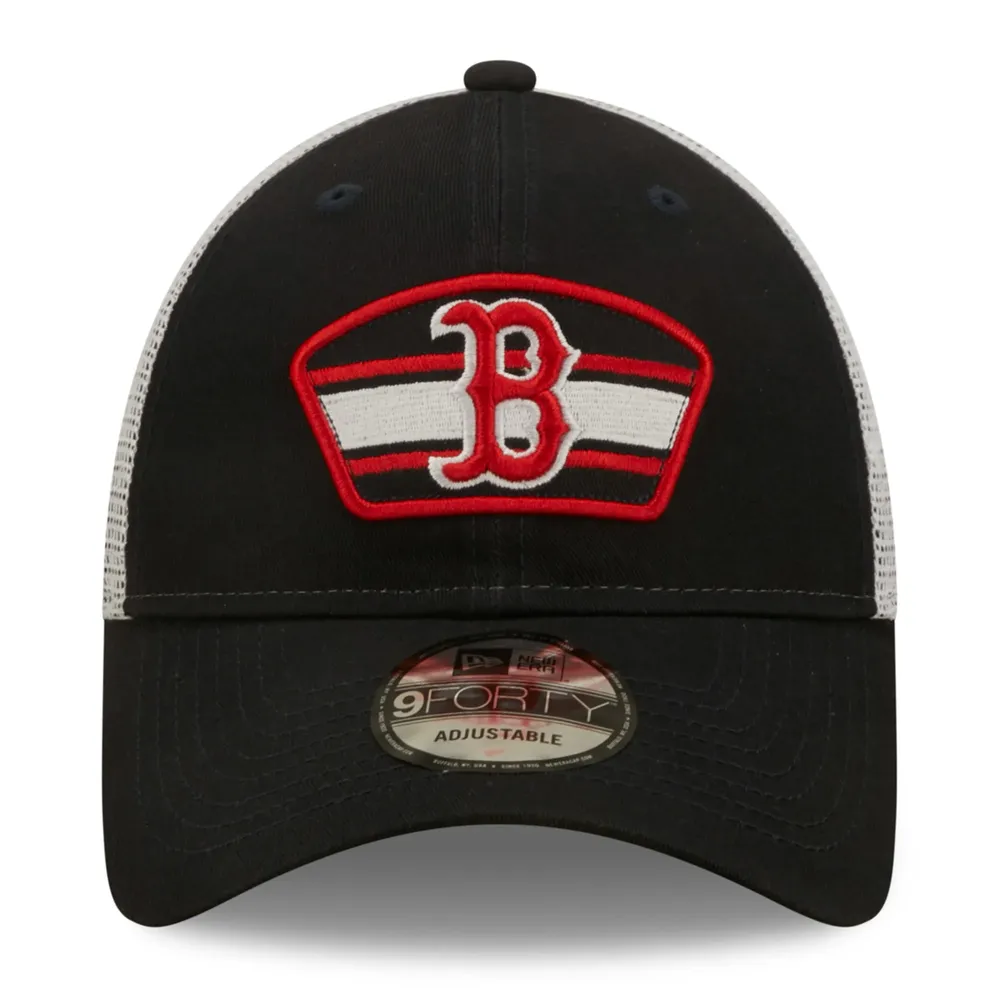 NWE REDSOX MARINE MLB NWE LOGO PATCH TRUCKER 9FORTY HATMENSTR