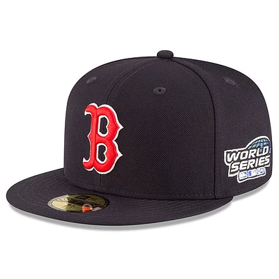 Men's New Era Navy Boston Red Sox 2004 World Series Wool 59FIFTY Fitted Hat