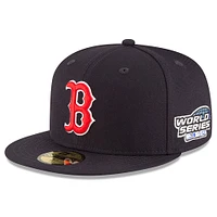 Men's New Era Navy Boston Red Sox 2004 World Series Wool 59FIFTY Fitted Hat