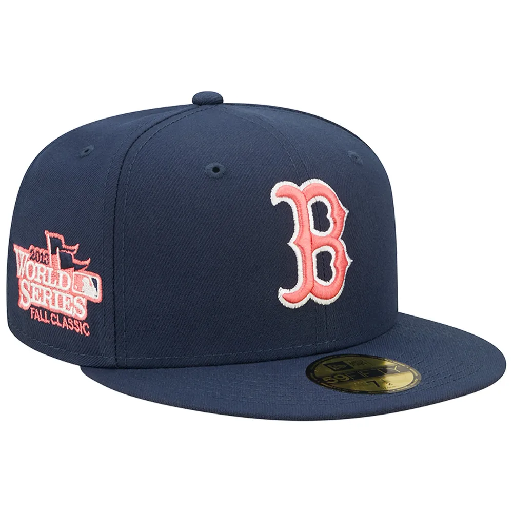 Boston Red Sox New Era 2013 World Series Patch Red Undervisor