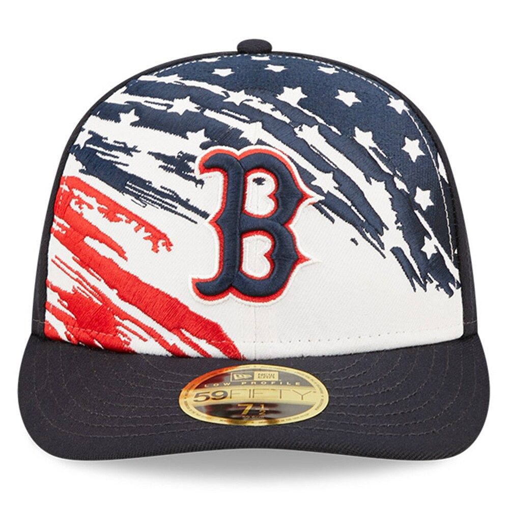 New Era Red Sox 4th Of July Low Profile Fitted Hat 1/4