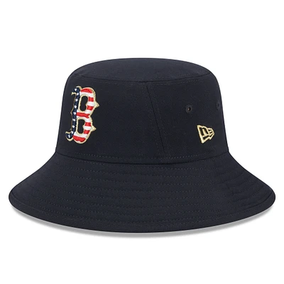 Casquette New Era pour homme bleu marine Boston Red Sox 2023 Fourth of July pour homme