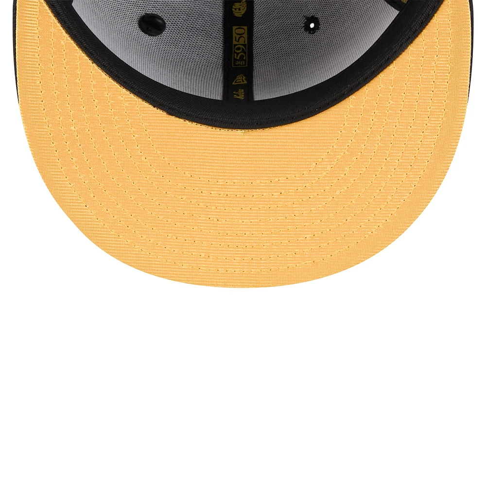 Casquette ajustée New Era bleu marine Boston Red Sox 2025 59FIFTY Day pour homme avec épingles